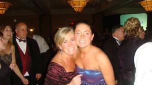Hannah and her mom at the 2012 JDRF Northeastern New York Gala