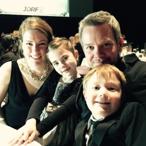 The Costik Family at the JDRF Gala