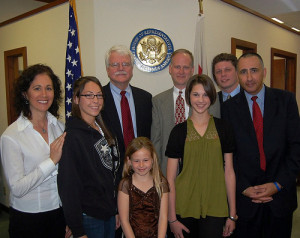 JDRF Promise to Remember Me meeting with Rep. George Miller, circa  2008 
