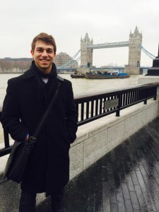 Ross studying abroad in London (2015)